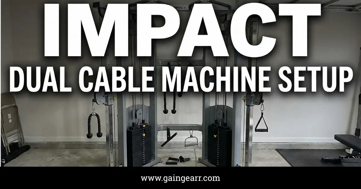 Dual Cable Machine Setup: A Guide to Getting It Right