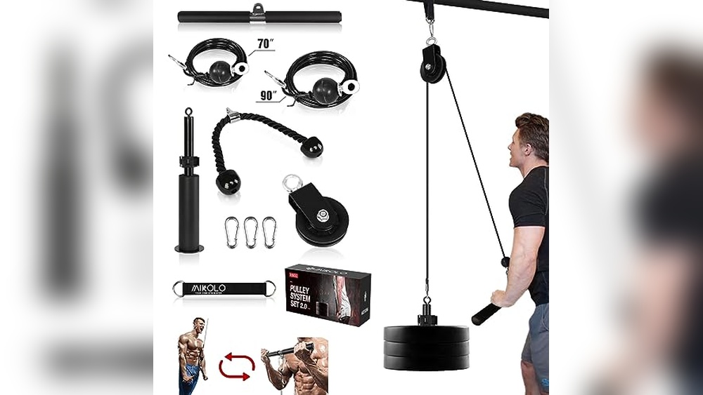 Lat And Lift Pulley Machine Home
