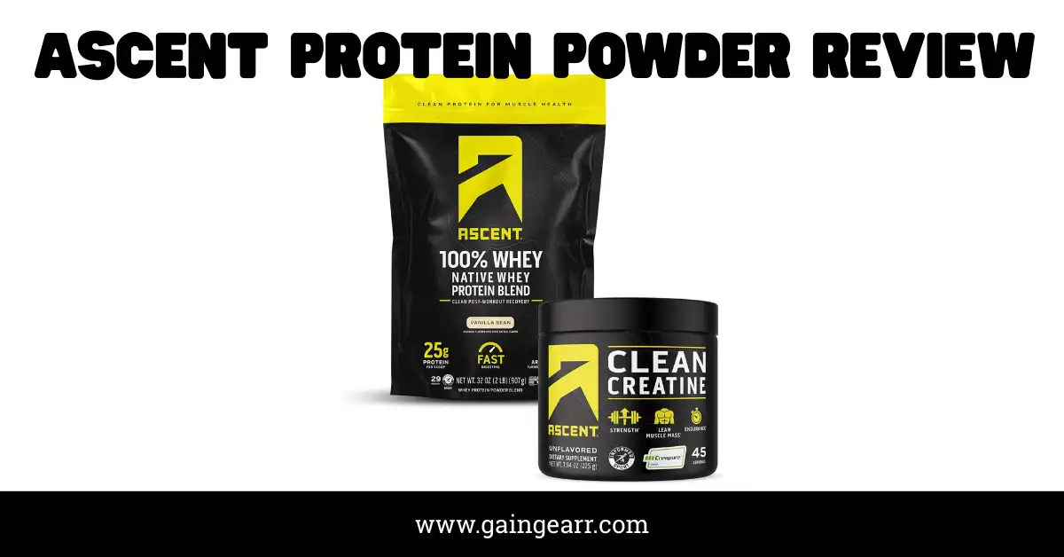 My Honest Ascent Protein Powder Review