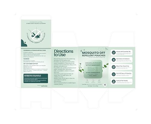 ProtecNest Mosquito Repellent Pouches