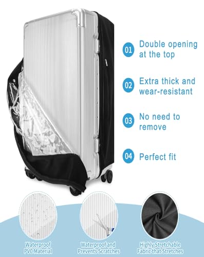 Yotako Upgraded PVC Suitcase Cover