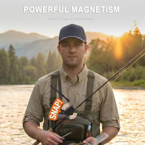 Zakdbbry Magnetic Fly Fishing Rod Holder