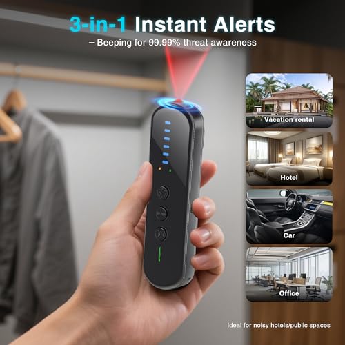AOBOCAM Anti-Spy Hidden Camera Detector