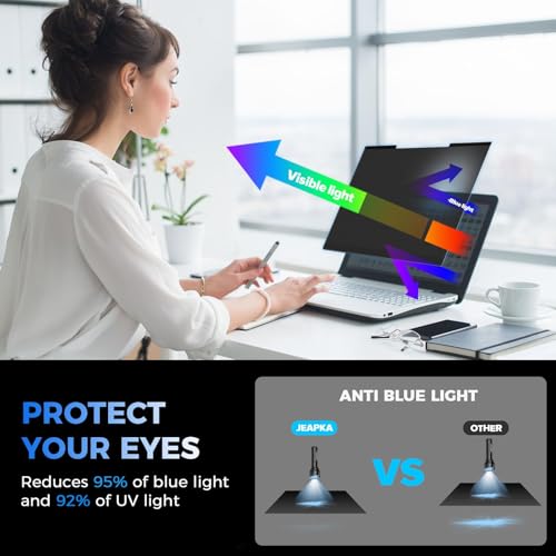 JEAPKA Magnetic Laptop Privacy Screen Filter 13.3 Inch