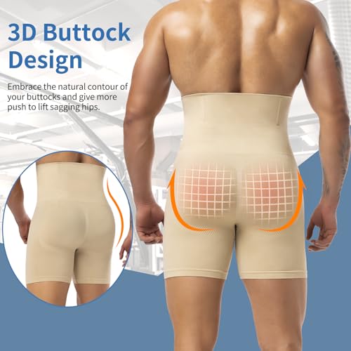 MISS MOLY Shapewear Boxer Shorts Men's