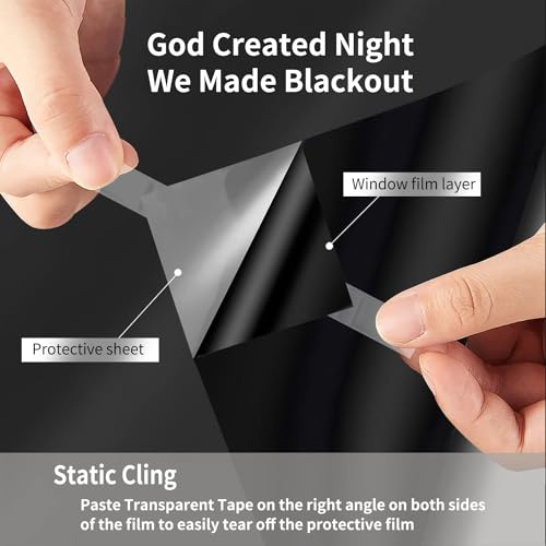 Privacy Protection Kit Window Blackout Film