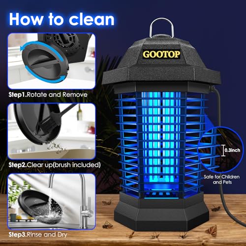 Electric Mosquito Trap For Indoor And Outdoor Use