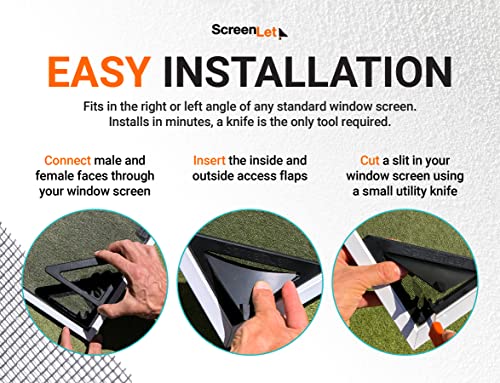 Window Screen Pass Through Attachment