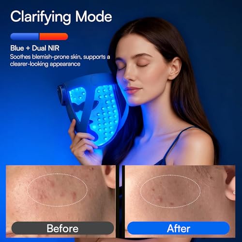 INIA Red Light Therapy Mask For Face