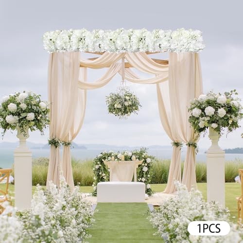 Artificial Silk Flowers Row